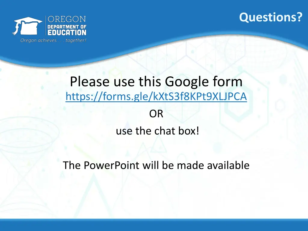 questions