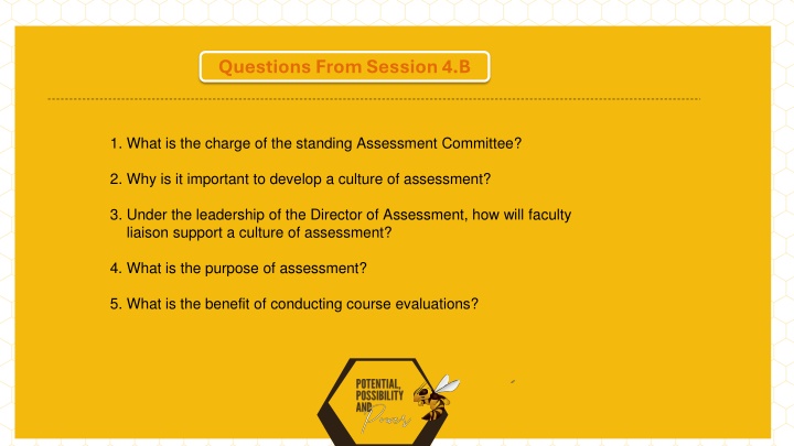 questions from session 4 b