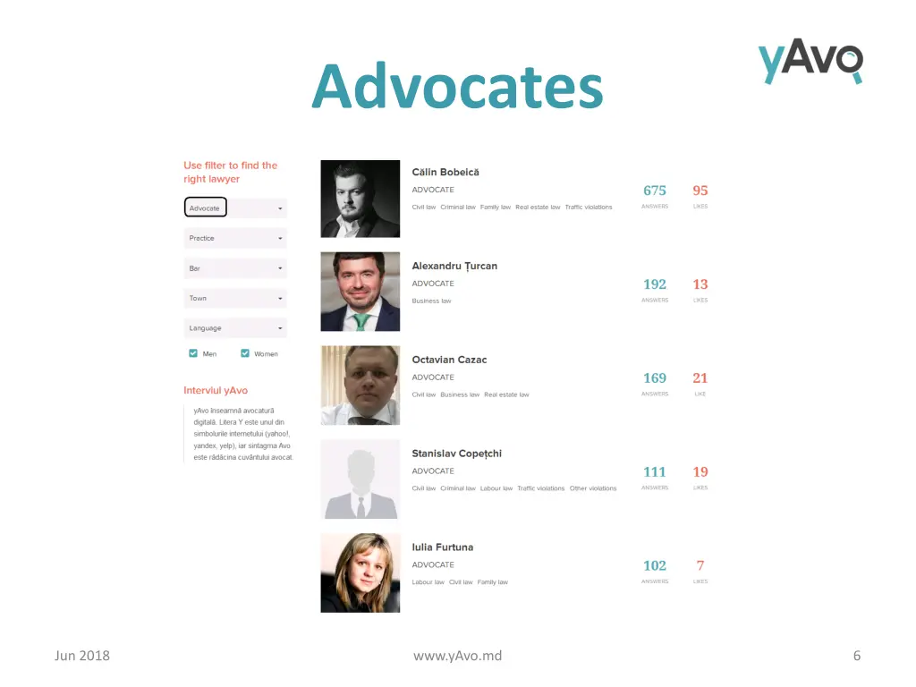 advocates