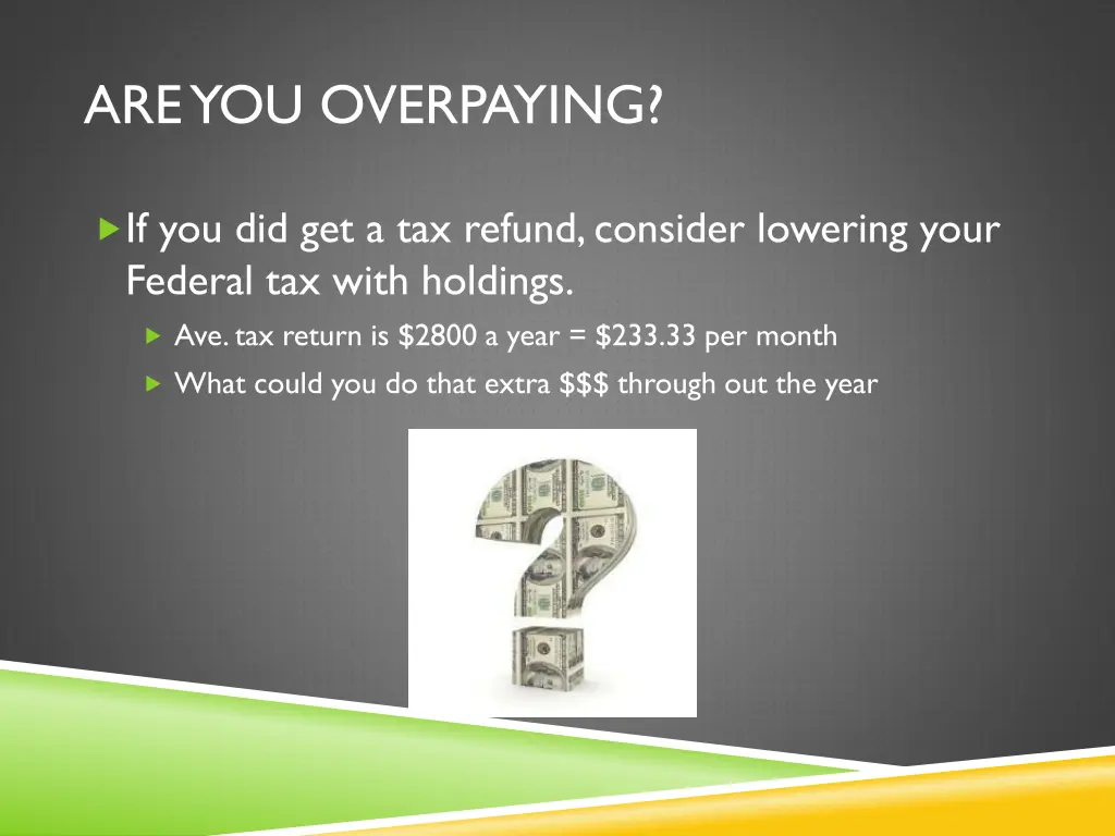 are you overpaying