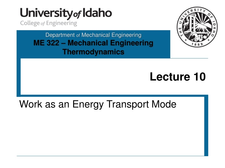 department of mechanical engineering