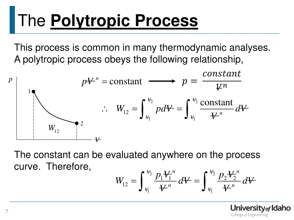 the polytropic process