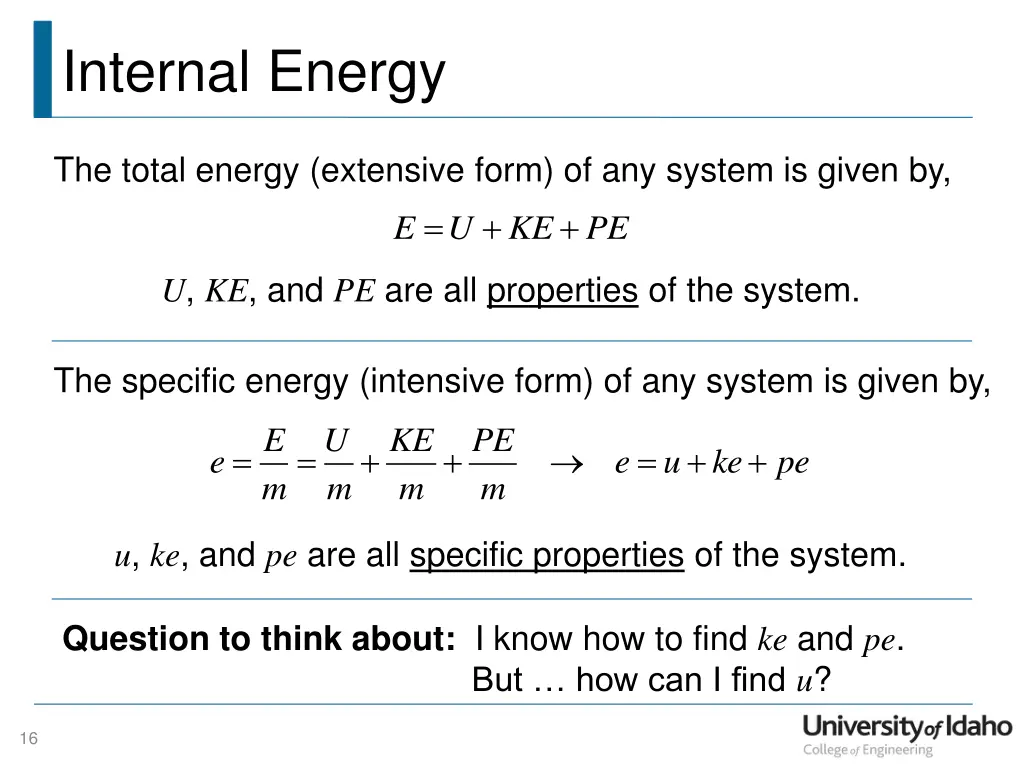 internal energy 1