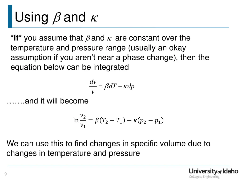 using and