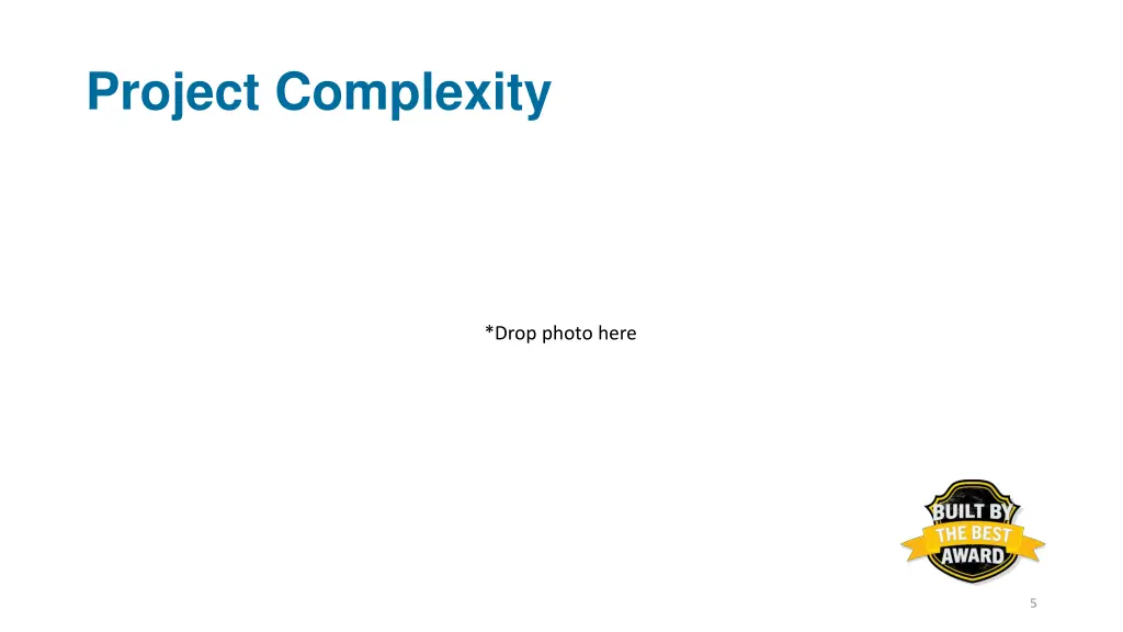 project complexity 2