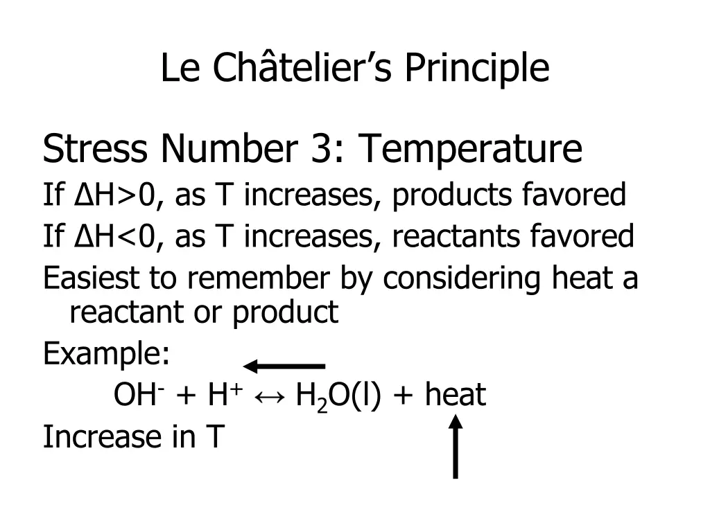 le ch telier s principle 5