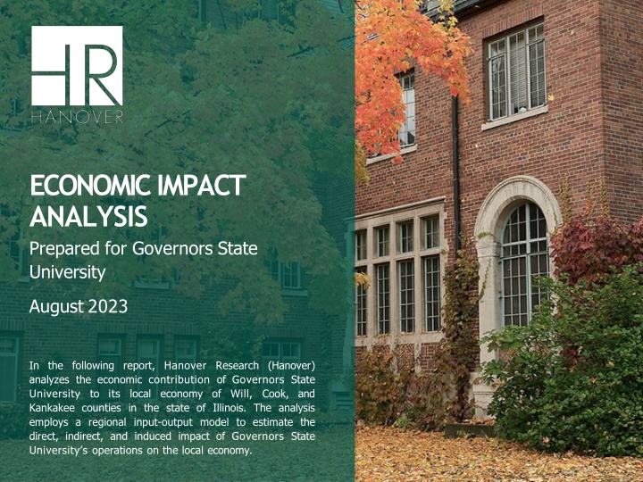 economic impact analysis prepared for governors