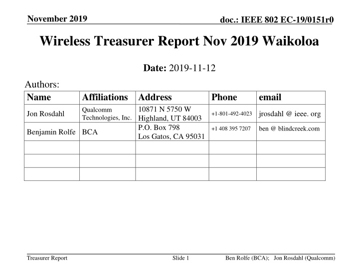 november 2019