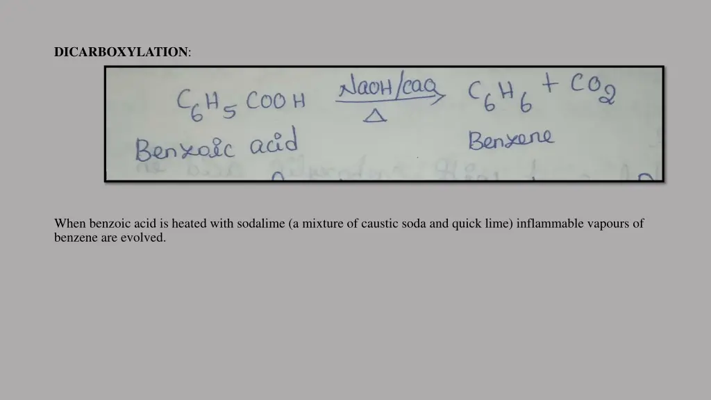 dicarboxylation