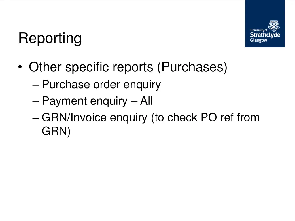 reporting 4