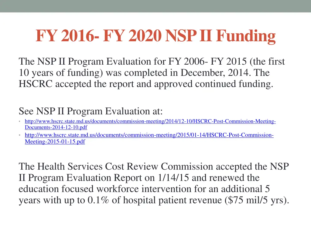 fy 2016 fy 2020 nsp ii funding