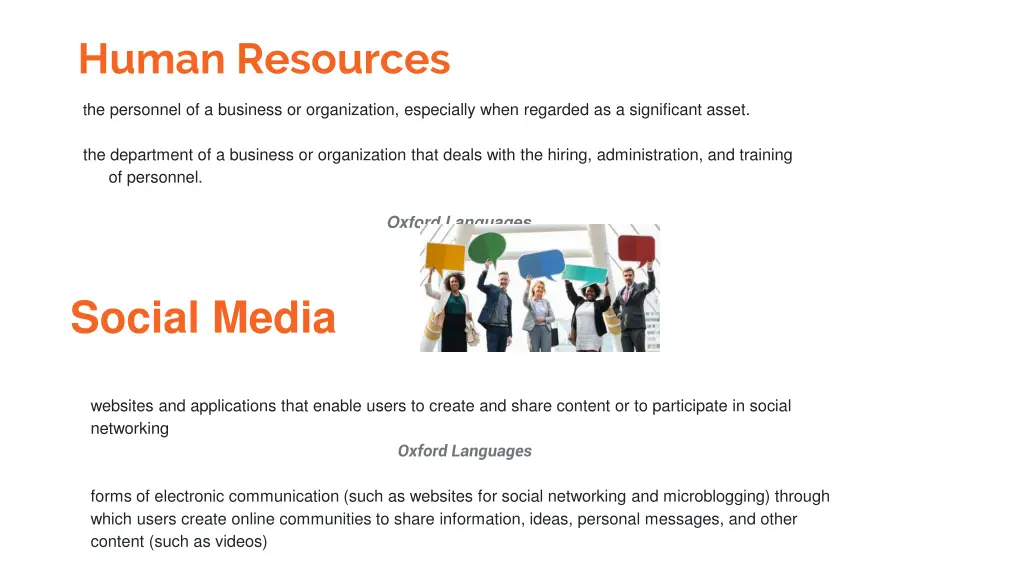human resources