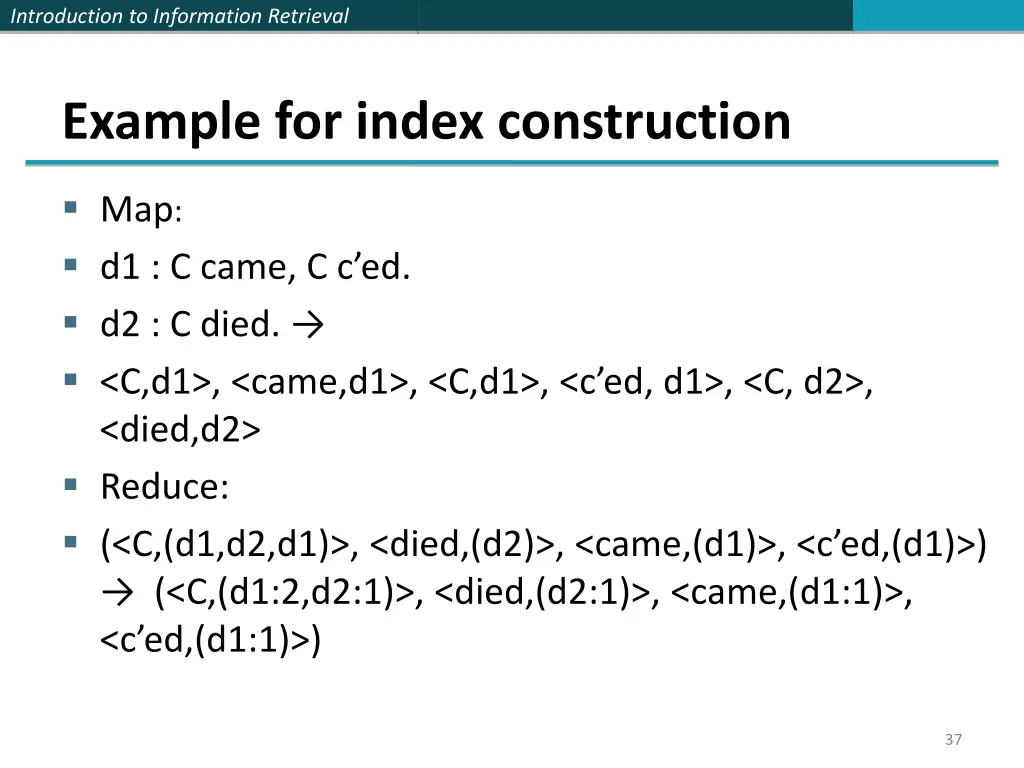 introduction to information retrieval 2