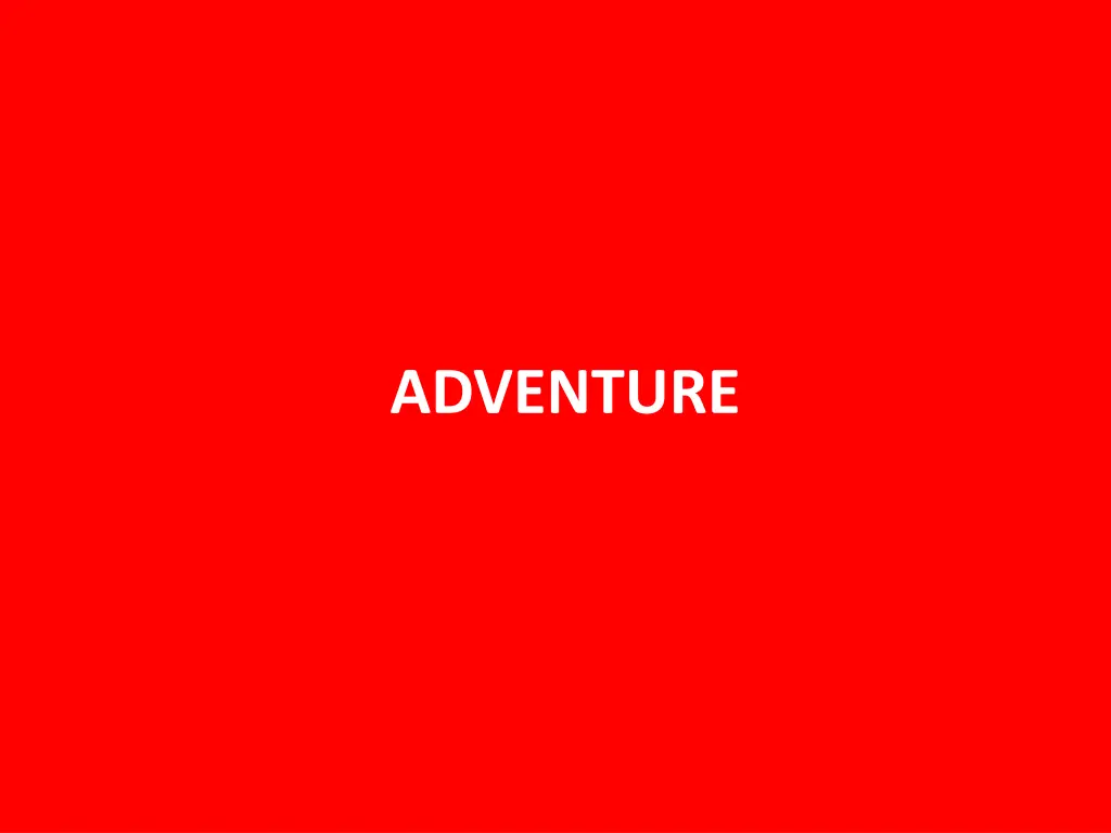 adventure