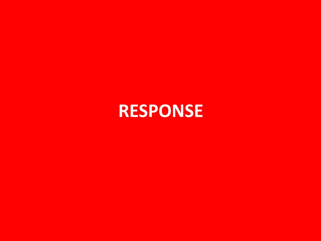 response
