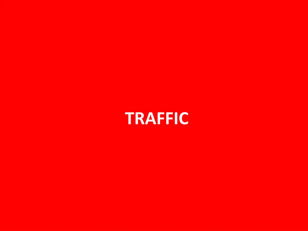 traffic