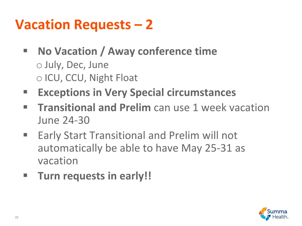 vacation requests 2