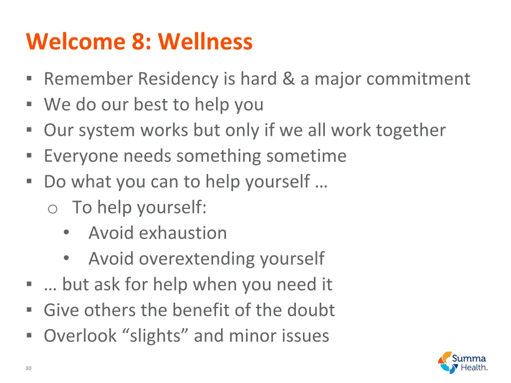 welcome 8 wellness