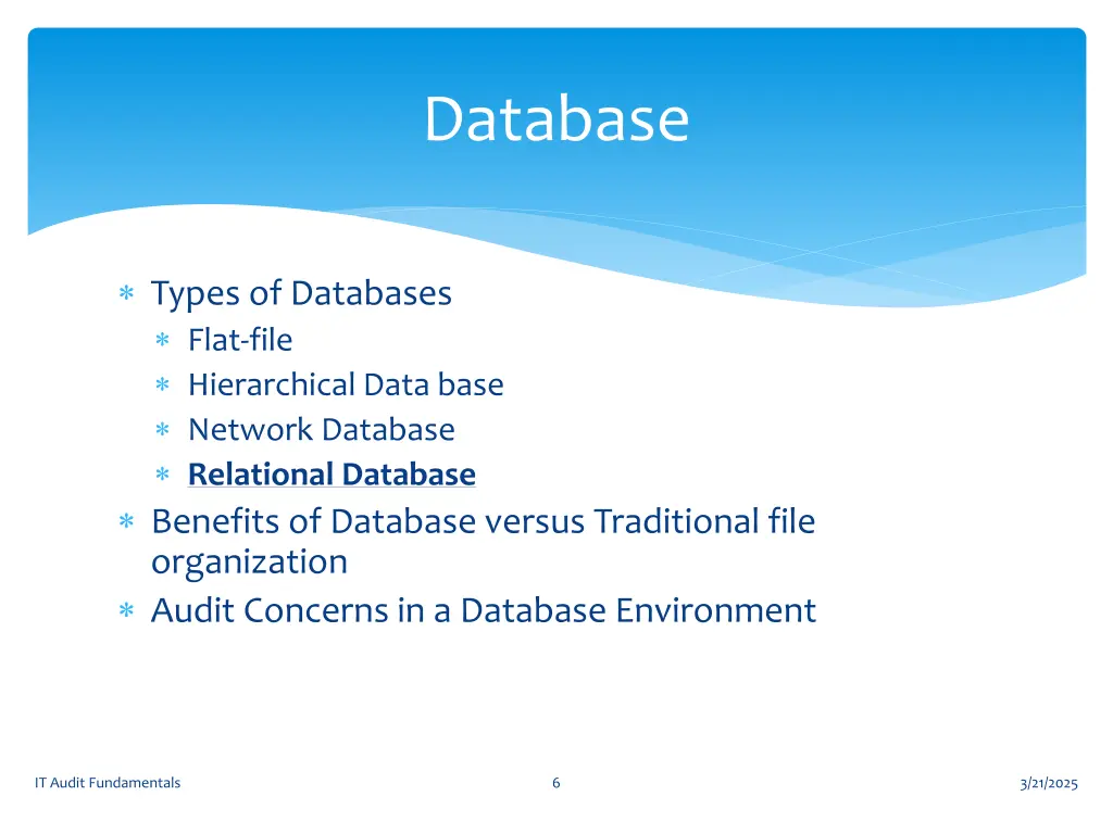 database