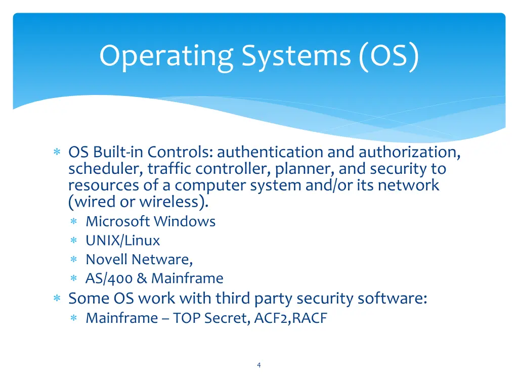 operating systems os