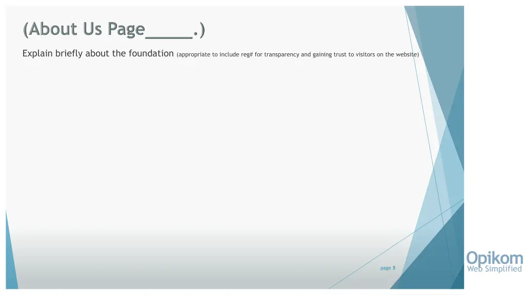 explain briefly about the foundation appropriate