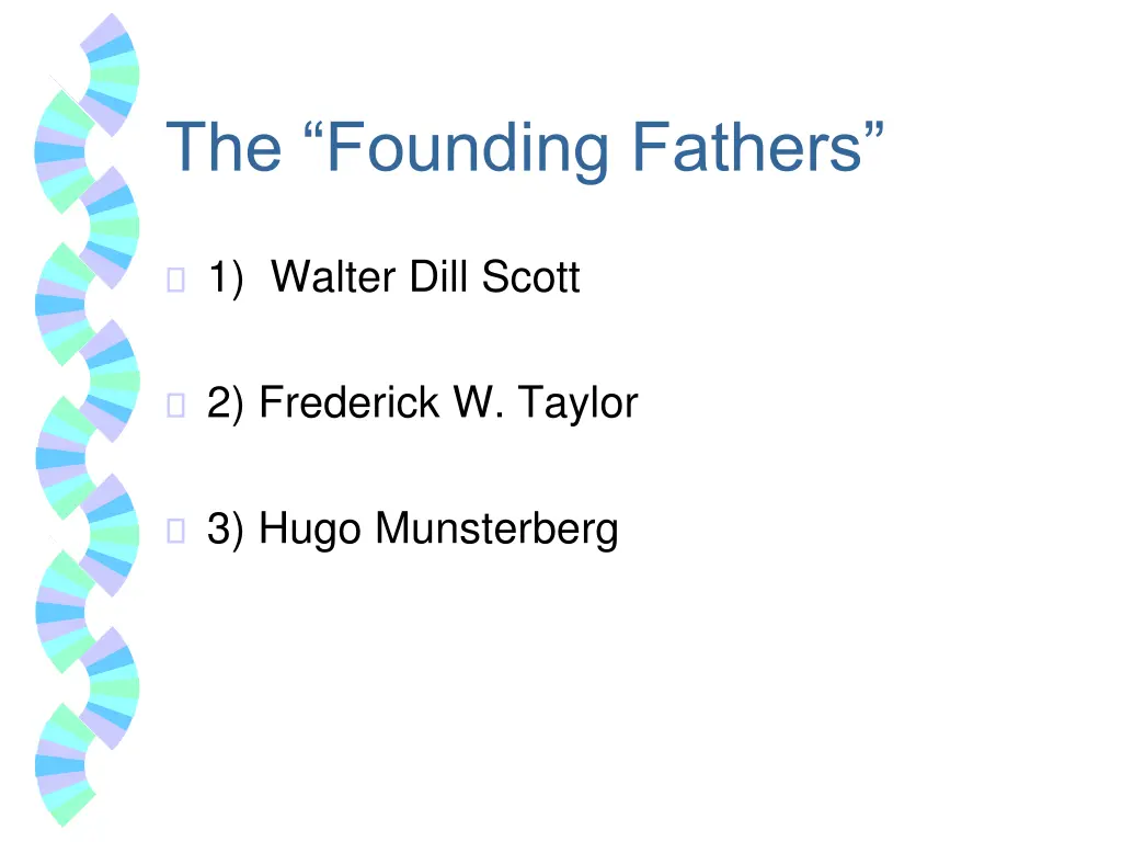 the founding fathers