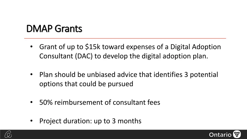 dmap grants dmap grants