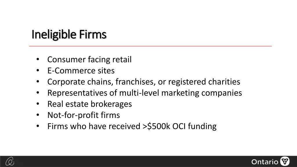 ineligible firms ineligible firms