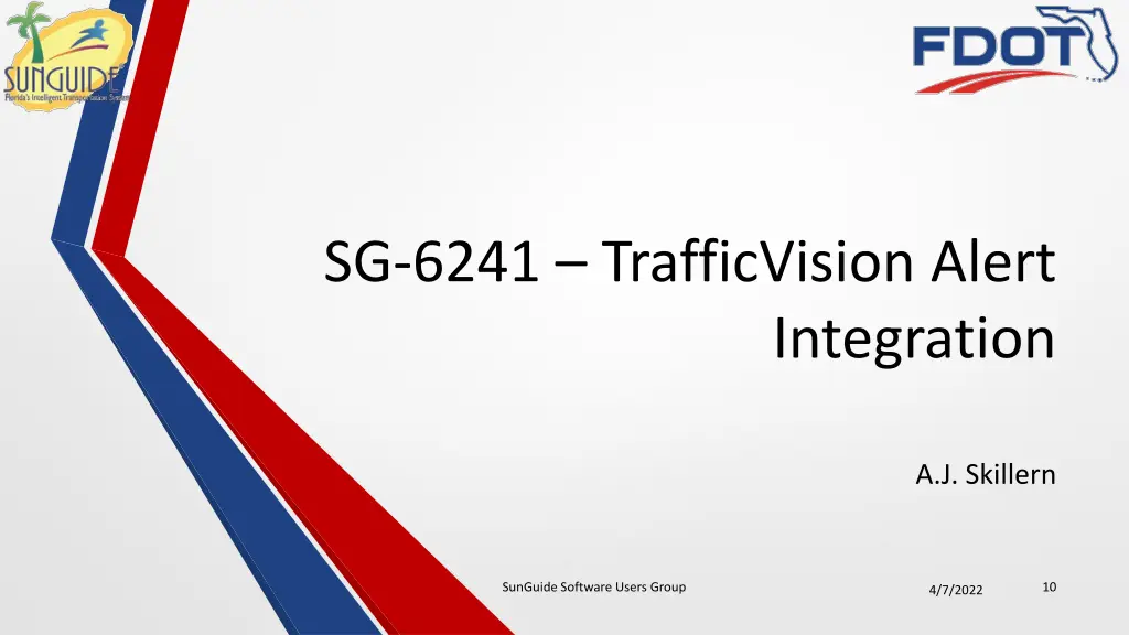 sg 6241 trafficvision alert