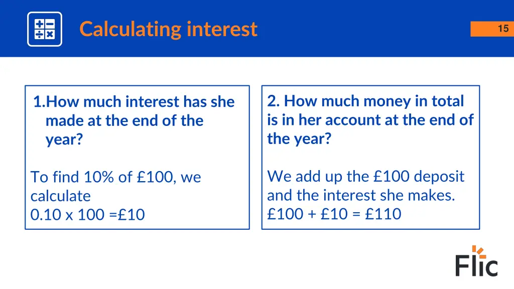 calculating interest 1