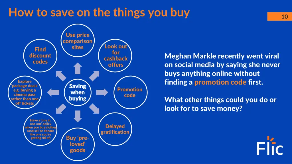 how to save on the things you buy