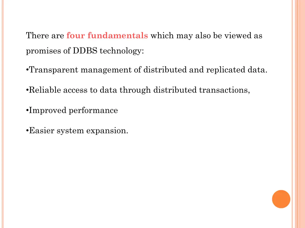 there are four fundamentals which may also