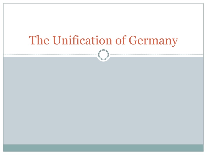the unification of germany