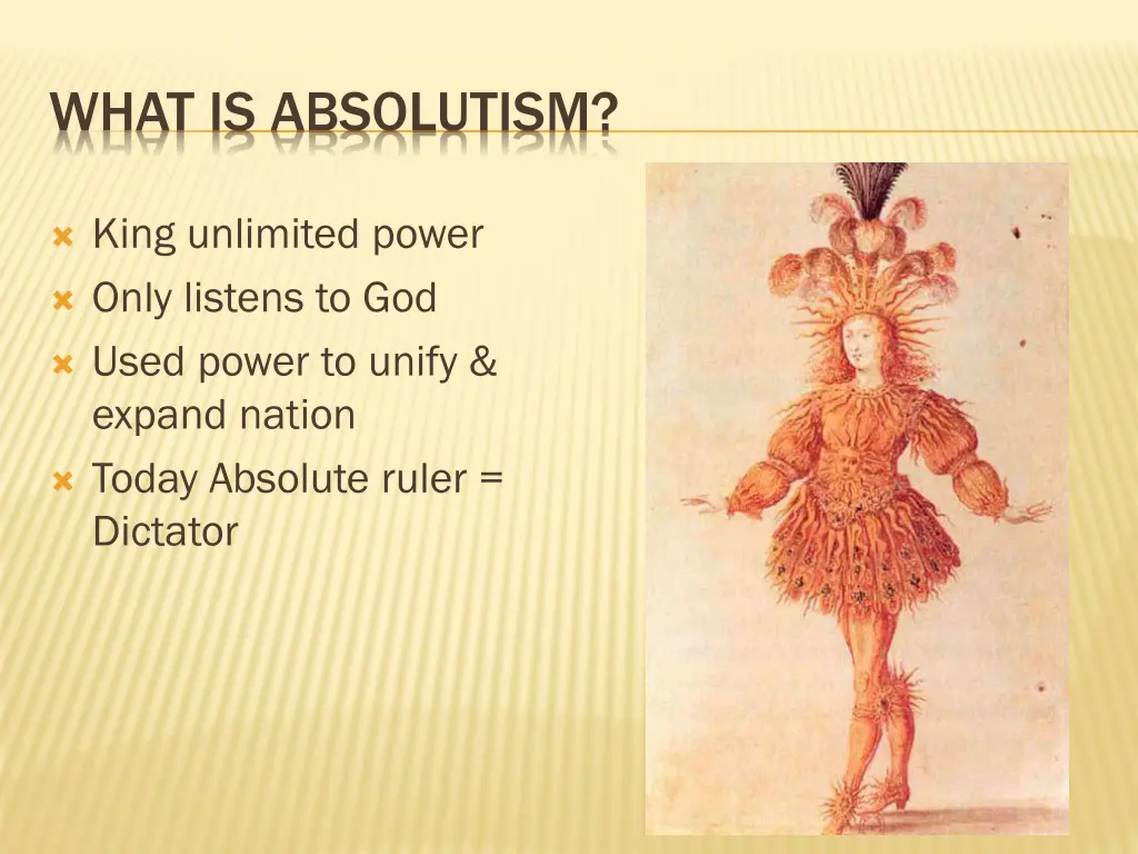 what is absolutism