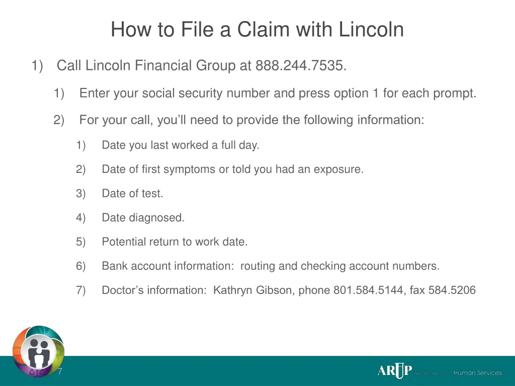 how to file a claim with lincoln