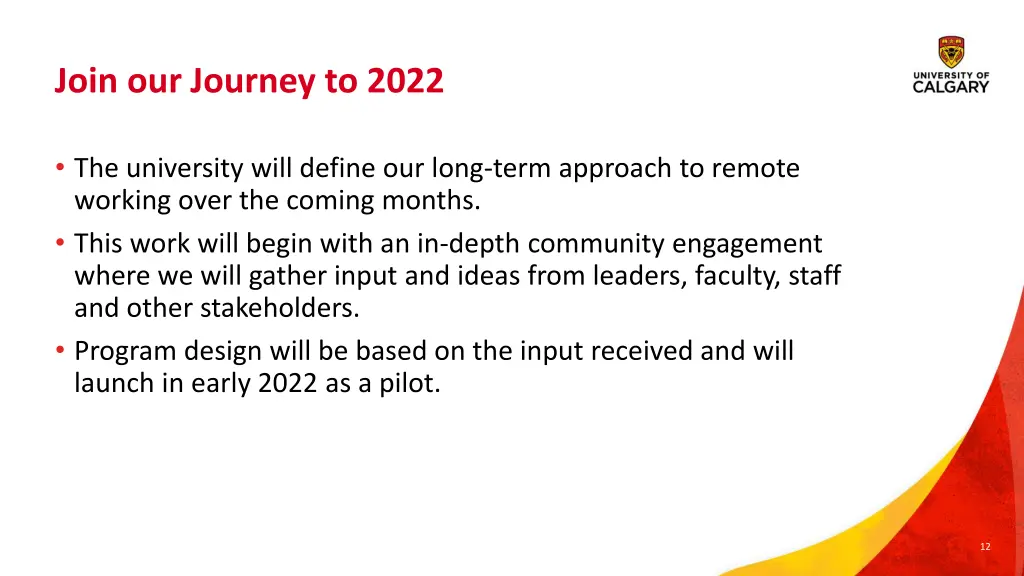join our journey to 2022