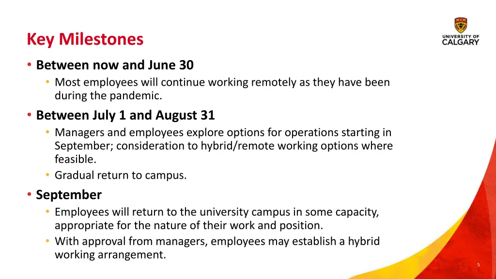 key milestones between now and june 30 most