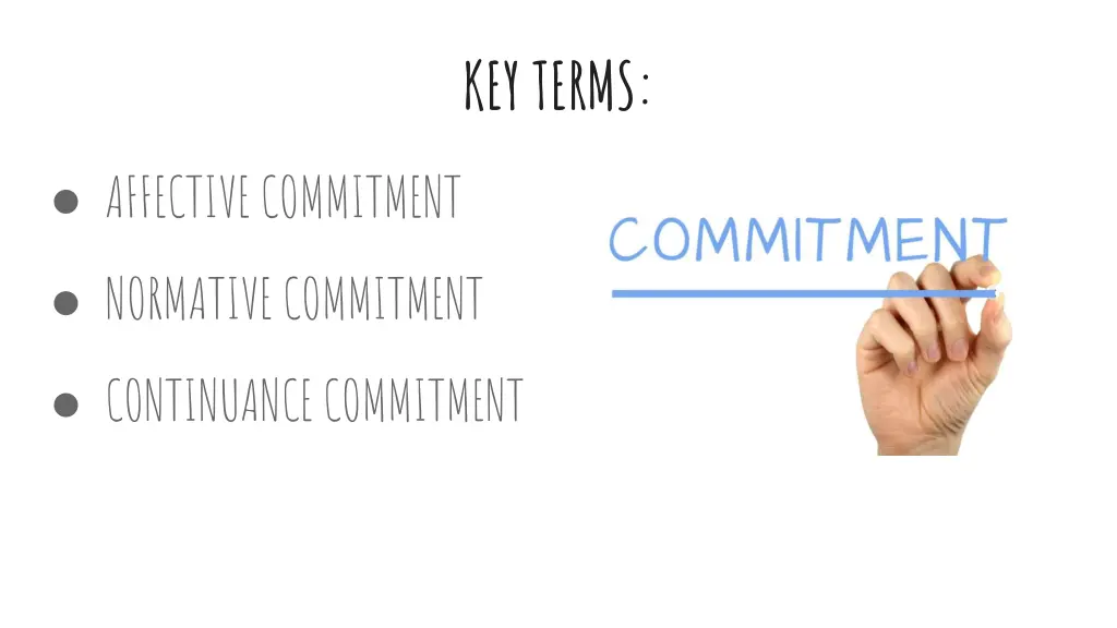 key terms