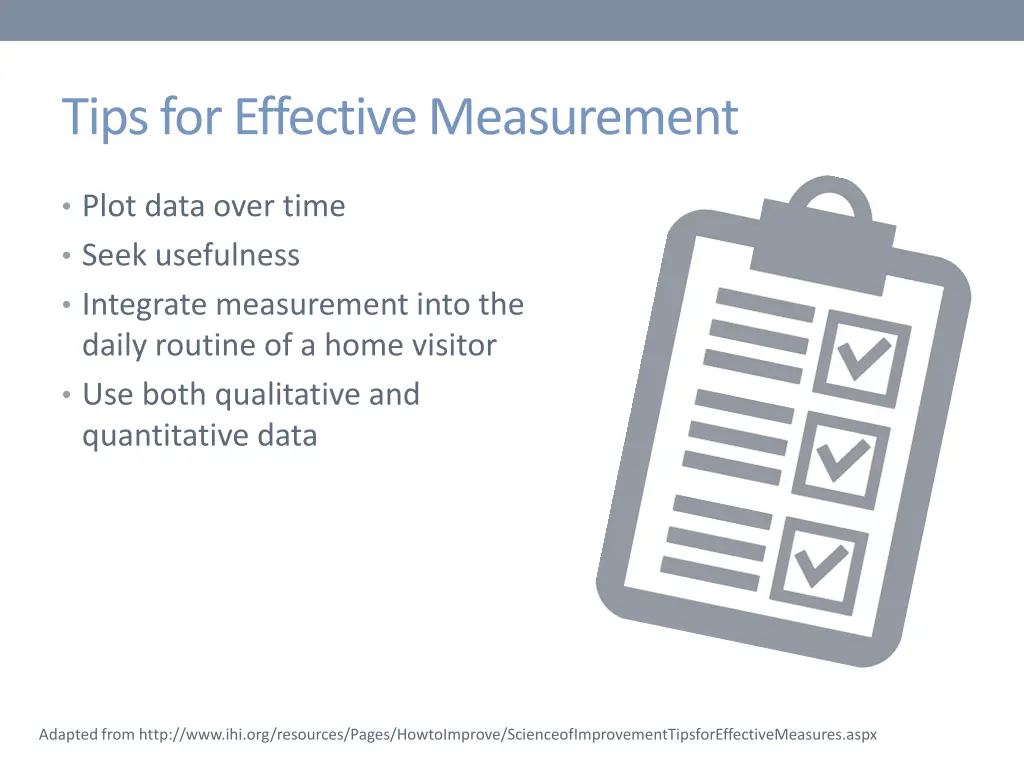 tips for effective measurement