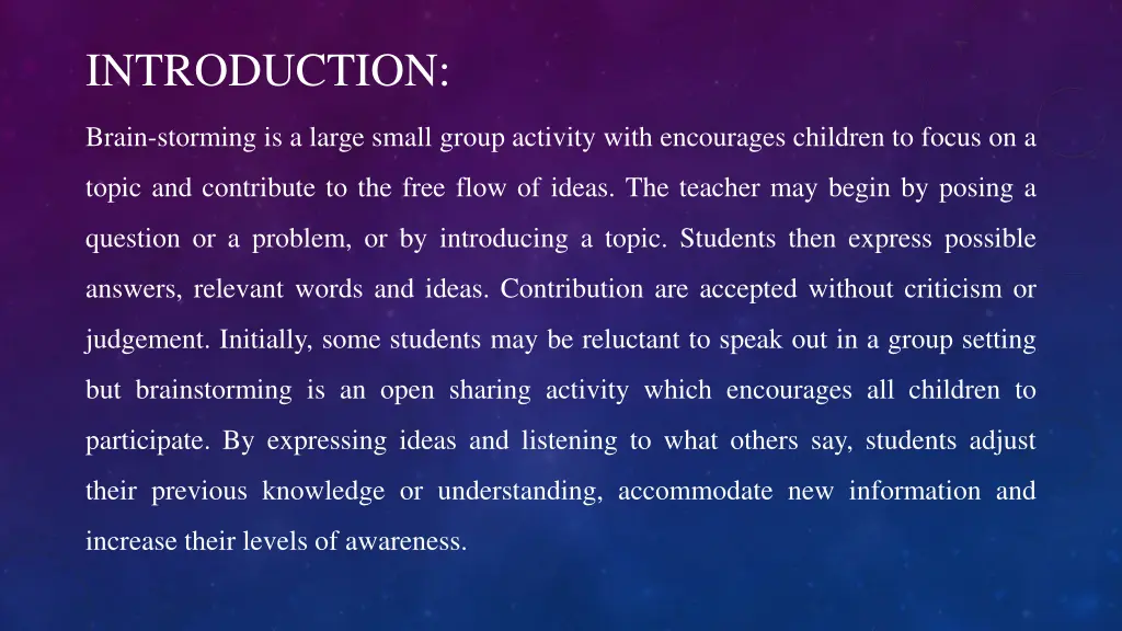 introduction