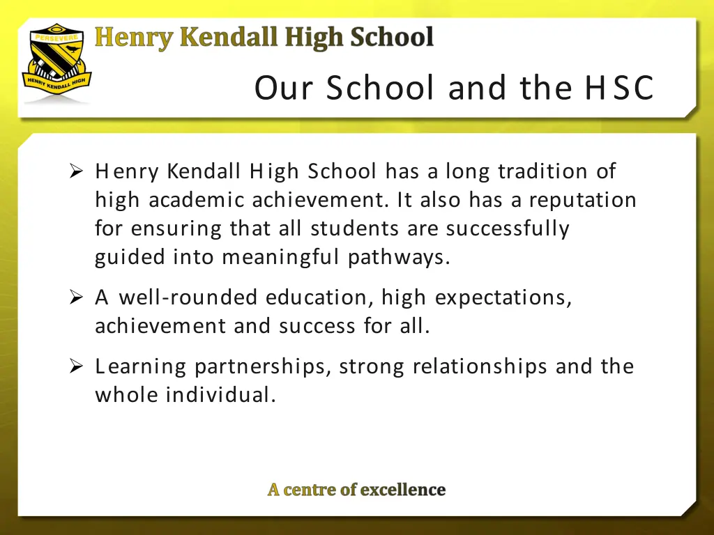 henry kendall high school