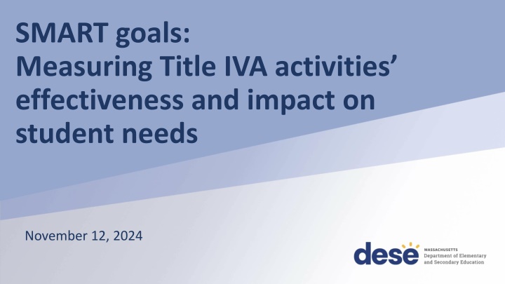 smart goals measuring title iva activities