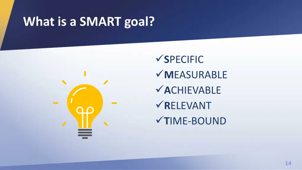 what is a smart goal