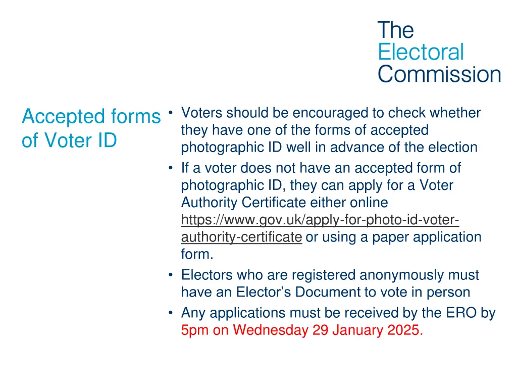 voters should be encouraged to check whether they