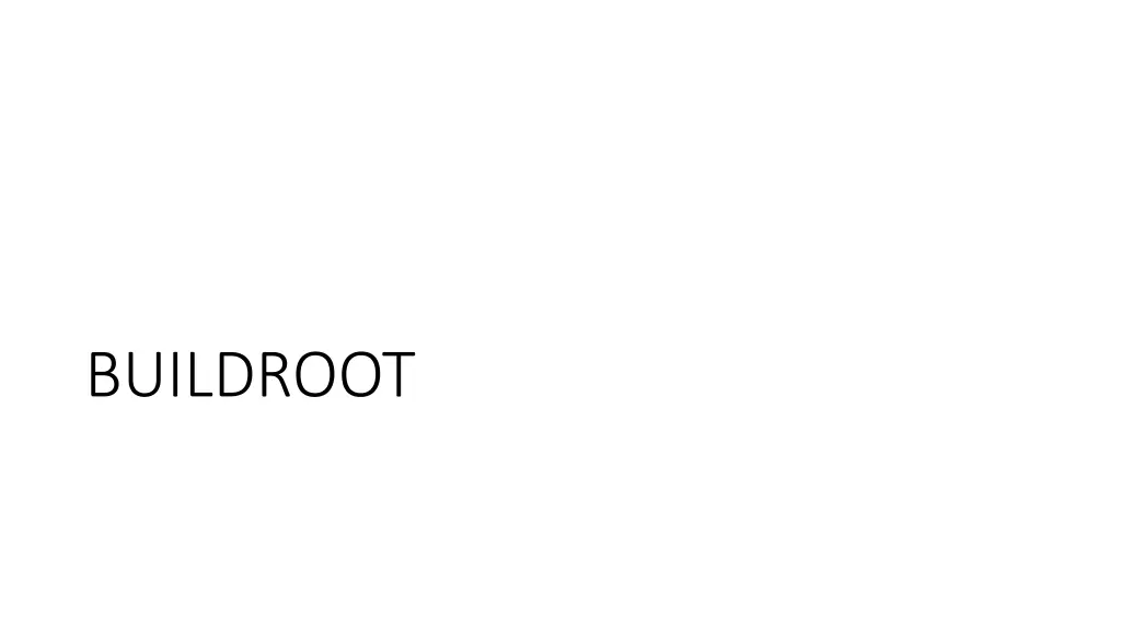 buildroot