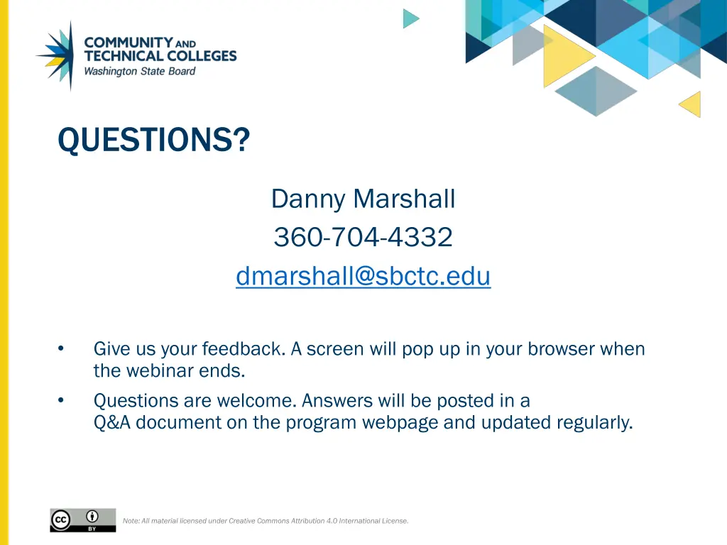 questions