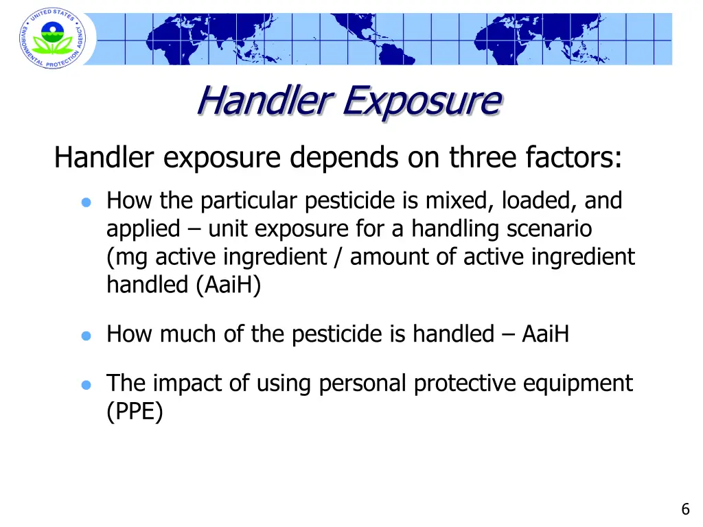 handler exposure