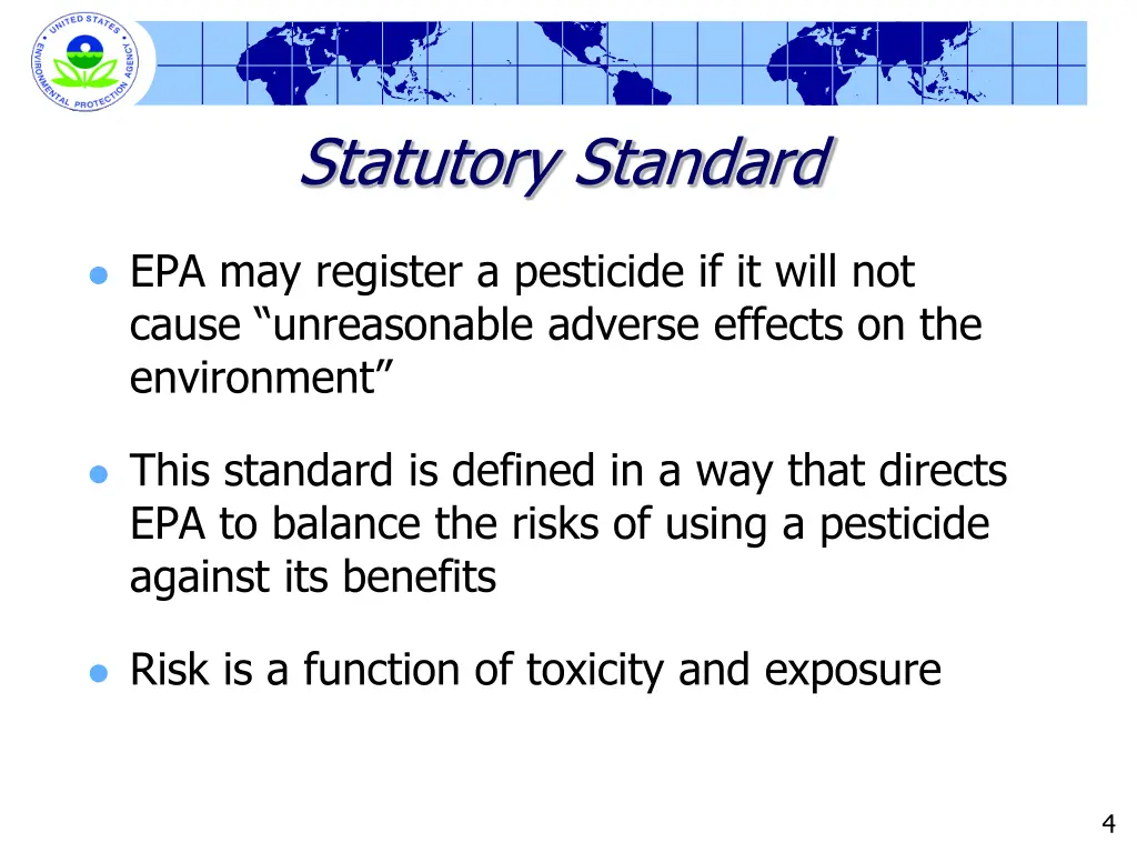 statutory standard