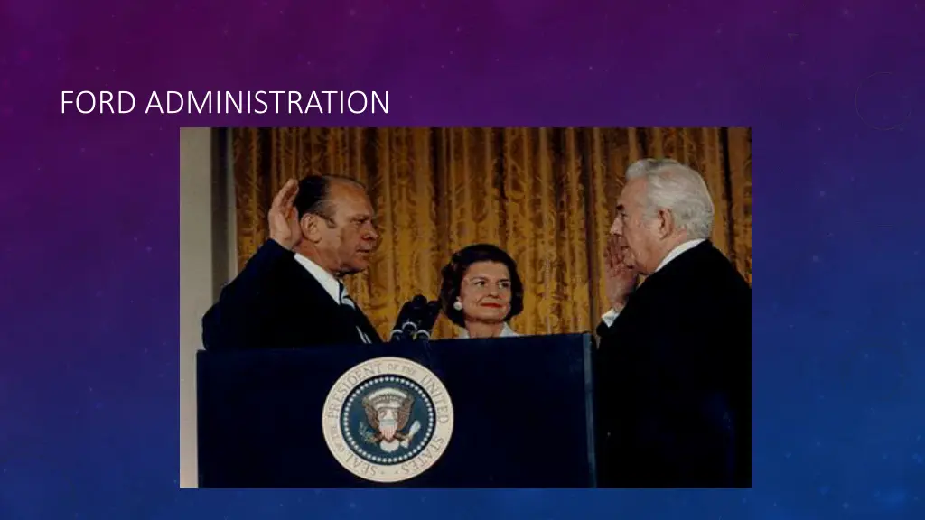 ford administration