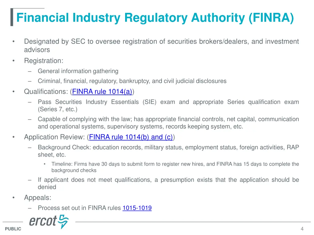 financial industry regulatory authority finra